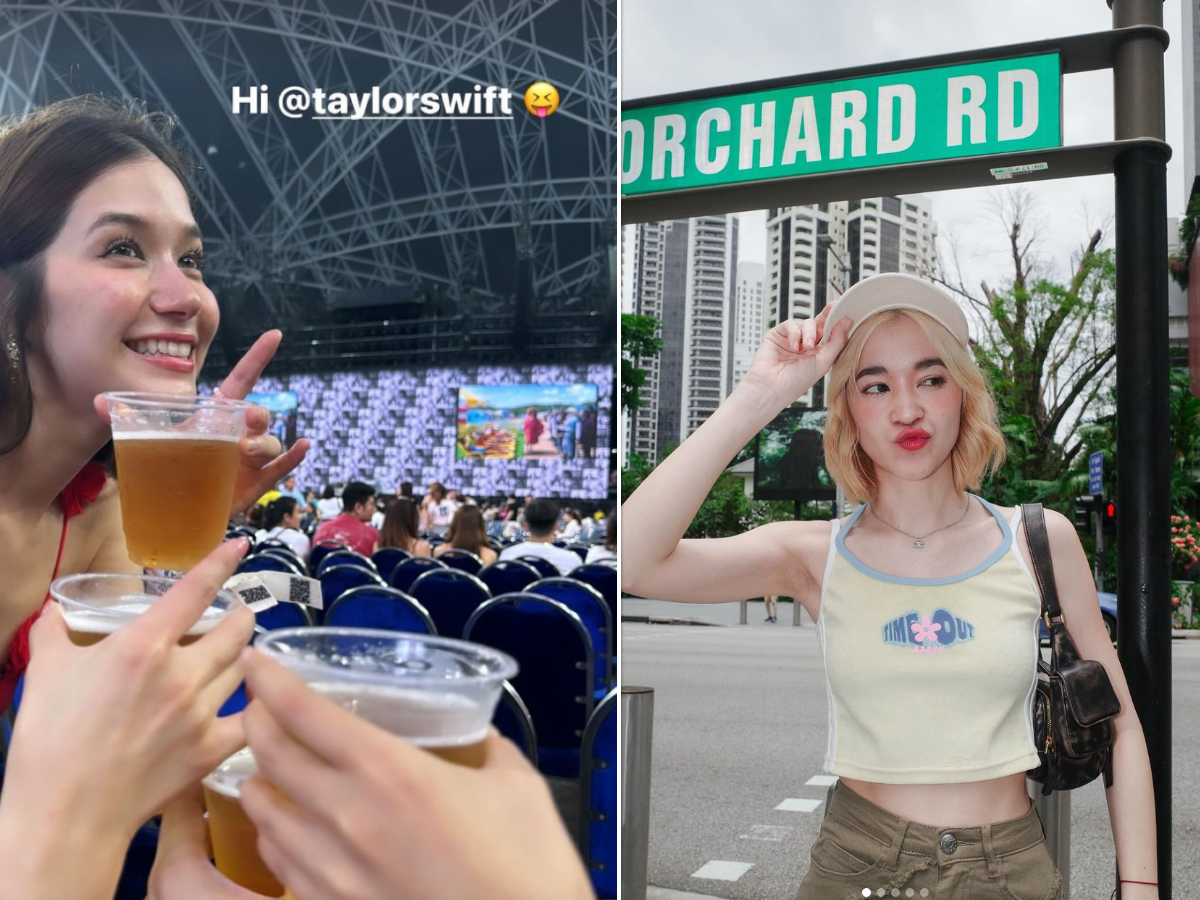 T-celebs in Singapore for Taylor Swift