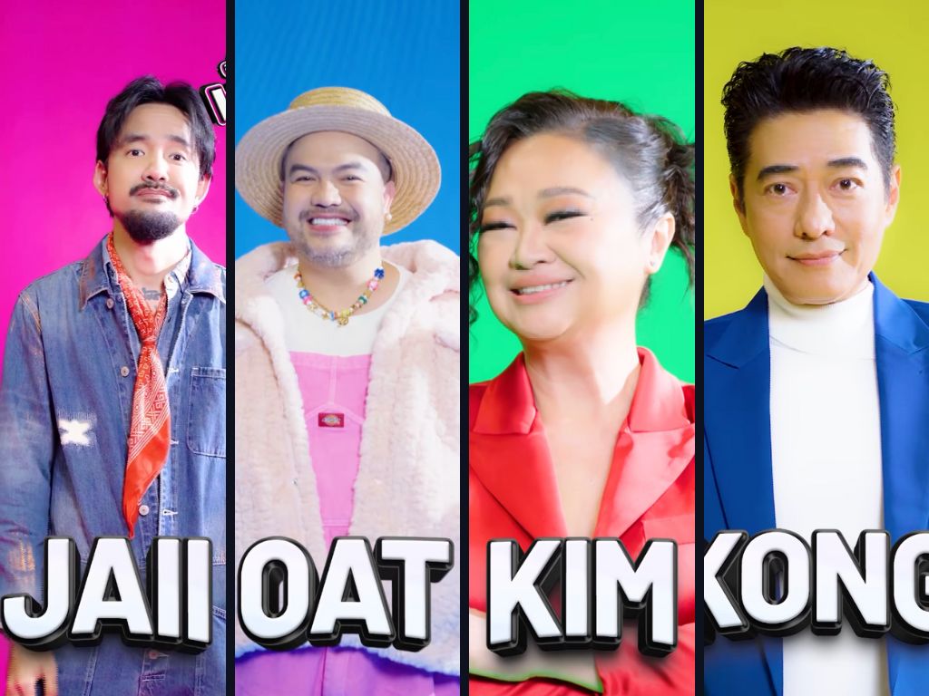 The Voice Thailand judges, Taitosmith, Oat Pramote, Jeniffer Kim, Kong Saharat