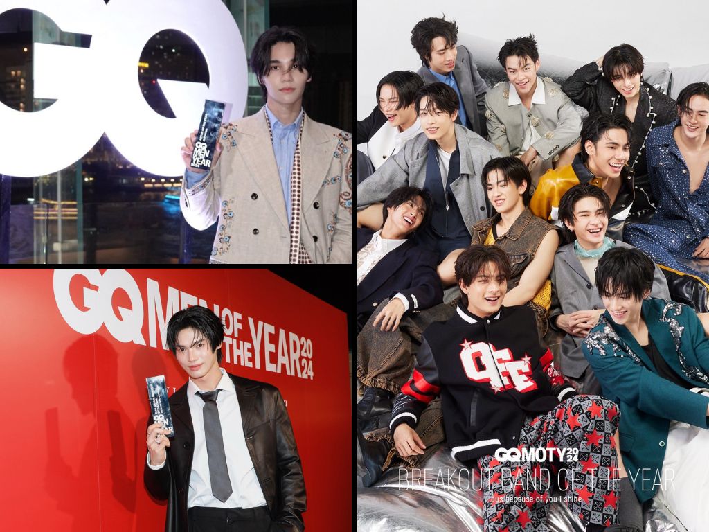 #GQMOTY2024 #GQTHAILANDMOTY2024 #GQThailand Win MEtawin, Jeff Satur, BUS Because of You i shine