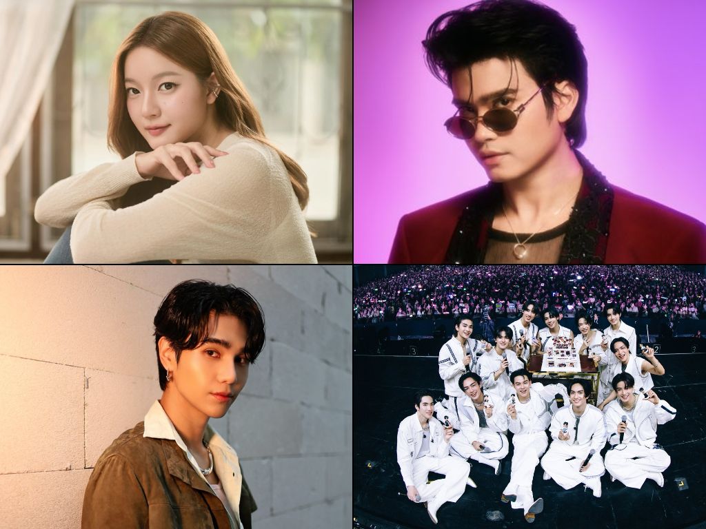 #OneBangkokCountdownCelebration2025 One Bangkok Countdown, Ink Waruntorn, Jeff Satur, Nont Tanont, LingOrm