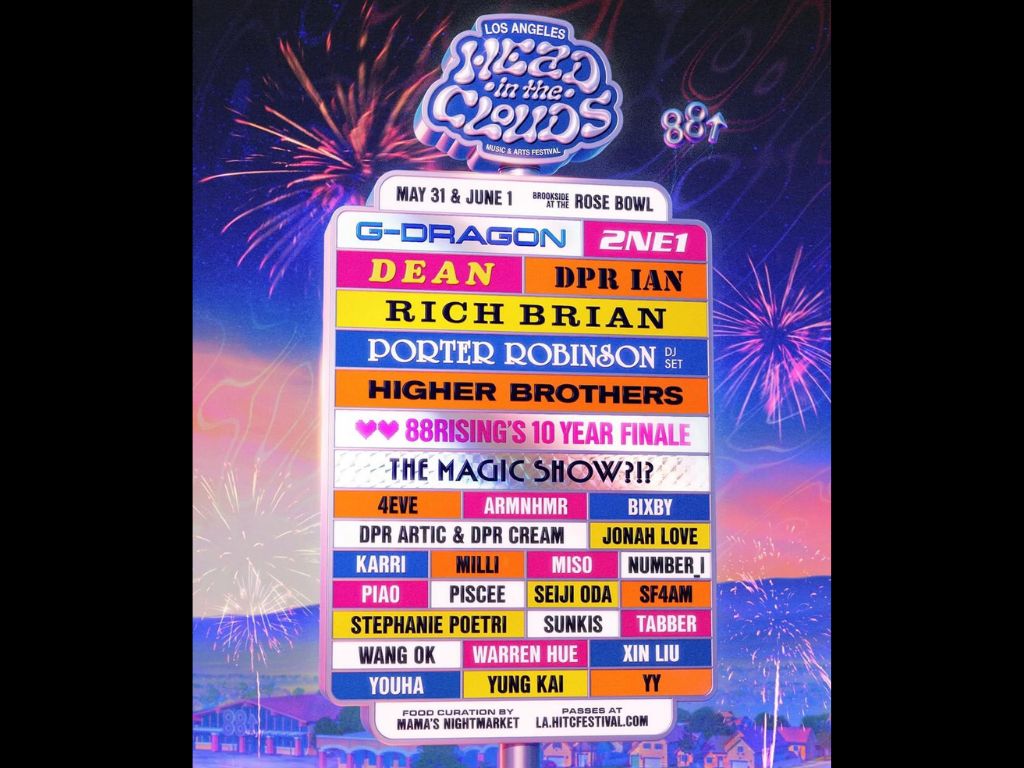 #4EVE #XOXOentertainment 88Rising, head in the clouds festival LA, HITCFestival, HITCLA, Milli