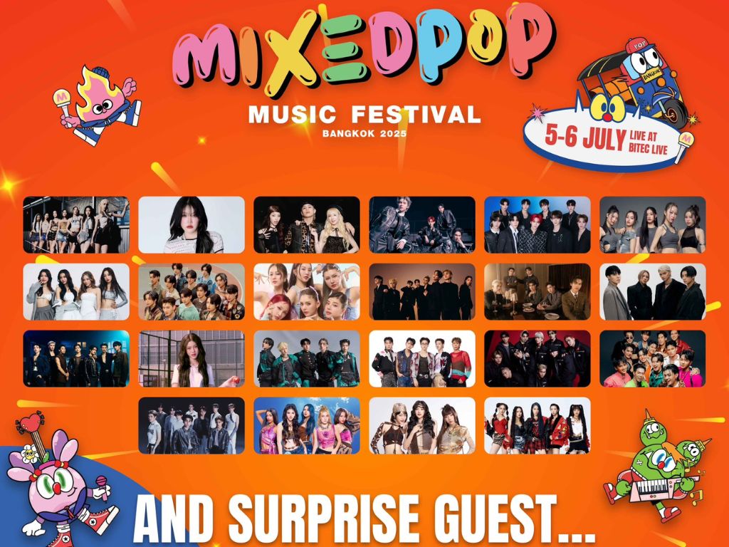 #MIXEDPOPBANGKOK2025 #MIXEDPOPMUSICFESTIVAL #MIXEDPOP2 #RSSHOWBiZ