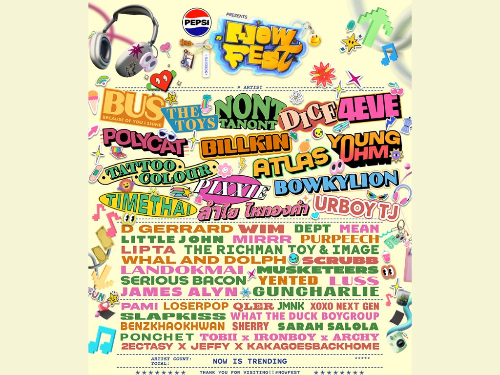 #NOWFEST #NOWONTRENDING pepsi presents now fest