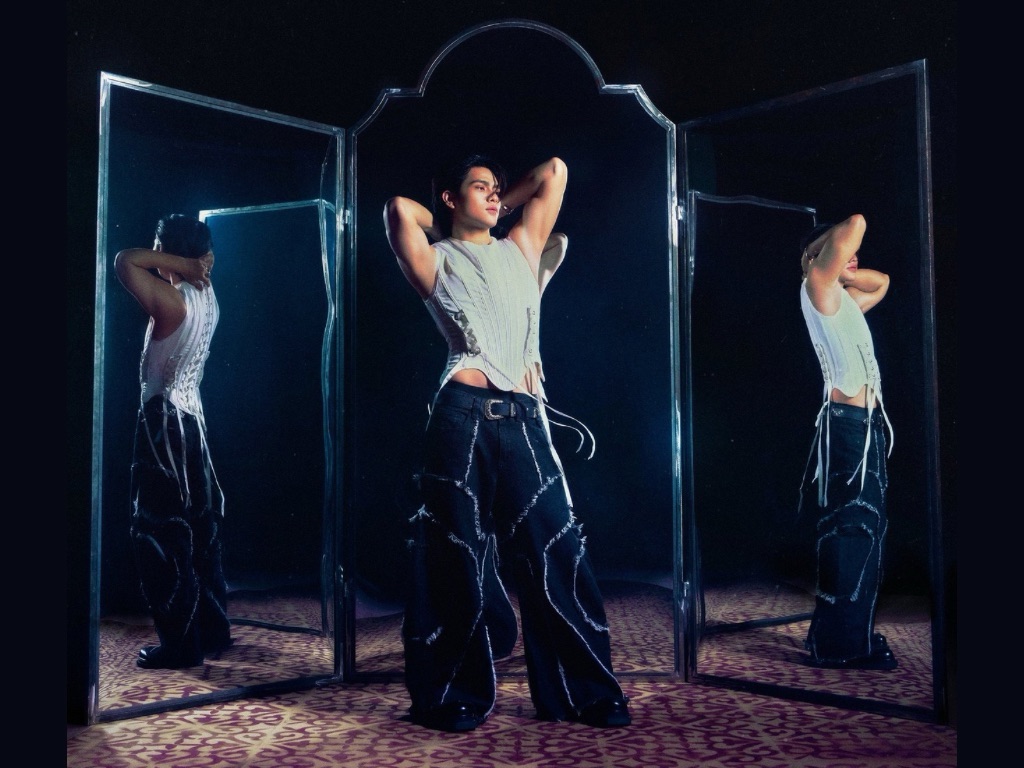 White Music’s Samui wears a corset for latest single