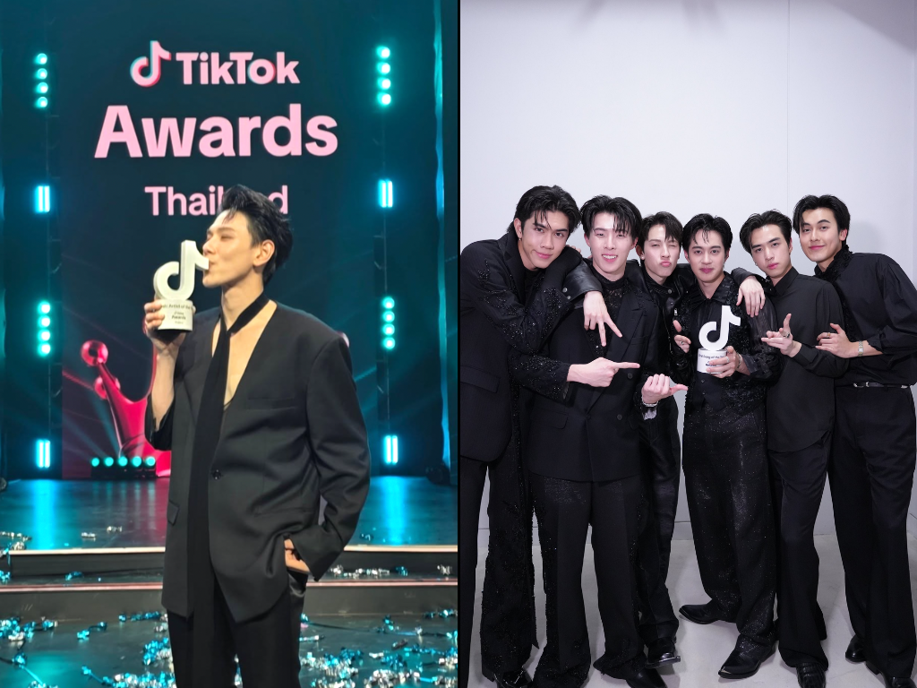 #TikTokAwardsTH #NewIcons TikTok Awards Thailand 2025 Daou OUeiija Proxie Bad Shawty