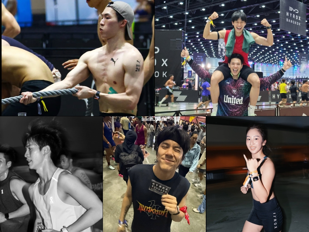T-Pop goes to HYROX: The stars sweat it out at fitness challenge
